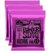 Image de Ernie Ball 3220 Power Slinky 11-48 Pack de 3 Cordes guitare