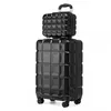 Image de Kono Set de 2 Valises de Voyage 54x34x22cm Bagages a Cabine Rigide Trolley a roulettes avec Serrure TSA et Portable Vanity