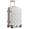 Image de British Traveller Valise Cabine à Roulettes Pivotantes 53cm Valise de Voyage avec Roulettes 4x360 Degrés et Serrure TSA 34L