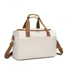 Image de Sac de Voyage 40x20x25cm 20L Bagage Cabine avec Bandoulière Valise de Voyage Léger Sac de Week-end pour Randonnée Voyage - Crème