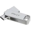 Image de Clé USB 3.2 - PNY - DUO LINK - Type-C/Type-A - 128 Go - Jusquà 200 Mo/s
