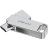 Image de Clé USB 3.2 - PNY - DUO LINK - Type-C/Type-A - 256 Go - Jusquà 200 Mo/s