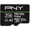 Image de PNY Pro Elite Prime - Carte mémoire microSDXC - 256 Go - UHS-I C10 U3 V30 A2 - 200 Mo/s
