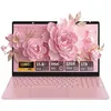 Image de Auusda PC Portable 15.6- Stockage 32GB+1To SSD - Intel Celeron N5100 - Ordinateur Portable Windows 11 FHD 5G/2.4G WiFI Rose