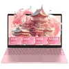 Image de Auusda PC Portable 156- stockage 16+512 Go - AMD 3250 Processeurs - Ordinateur Portable Windows 11- FHD - 4 coeursRose