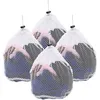 Image de Filet À Linge Sac À Linge 4 Pièces Filet À Linge pour Machine À Laver pour sous-Vêtements Chemises Chaussettes sous-Vêtements