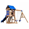 Image de Tour de jeu en bois Aurora - BACKYARD DISCOVERY - Avec toboggan balançoire et bac à sable