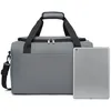 Image de Sac de Voyage 40x20x25cm 20L Pliable Sac Cabine à Main Léger avec Bandoulière pour Ryanair Sac de Sport pour Camping Randonnée Gris