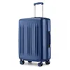 Image de Kono Valises Moyenne Rigide Valise de Voyage 65x43.5x25cm Léger ABS Extensible Valises Trolley à 4 roulettes et Serrure TSA Marine