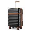 Image de Kono Valise Moyenne Rigide Bagage Cabine 65x43.5x25cm Valise de Voyage a Main ABS+PC Légère Valise avec serrure TSA et 4 roues