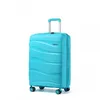Image de Valise Grande 76x49x30cm Rigide Polypropylène Valise de Voyage à 4 Roulettes Pivotantes et Serrure TSA 105L Valise de ChariotR-bleu