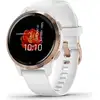 Image de Garmin Venu 2s - Montre Connectée Gps - Rose Gold - Bracelet Blanc