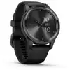 Image de Montre Connectée Hybride Vívomove Trend Silicone Noir 40 Mm Garmin