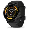 Image de Montre Connectée Garmin Venu 3 45mm En Acier Gray, Boîtier Noir Et Bracelet En Silicone Noir