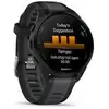Image de Montre Connectée Garmin Forerunner 165 Noir Gris Fonce