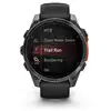 Image de Montre Connectée Garmin Fenix8 47 Mm Gris Avec Bracelet Noir