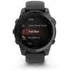 Image de Montre Connectée Multisport Garmin Fenix E Amoled 47 Mm Acier Gris Noir Garmin