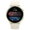 Image de Montre connectée sport - GARMIN - Vivoactive 6 - Ecran AMOLED - GPS - Beige/ Or