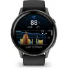Image de Montre GPS connectée - GARMIN - Venu 4 - 45 mm (1 4) - Gray avec Bracelet en silicone noir