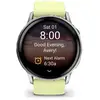 Image de Montre Connectée Venu 4 45 Mm Résine Silicone Jaune Citron Silver Garmin