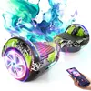 Image de Hoverboard 6.5 électrique Moteur 160W lumière LED bluetooth Charge maximale 70KG autonomie 7-8kmUn vert éclatant
