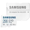 Image de Micro SD Samsung Evo Plus 256 Go microSD SDXC Carte mémoire flash A2 V30 UHS-I U3 Class10 W160 / R120Mb/s