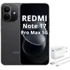 Image de Smartphone - XIAOMI - Redmi Note 17 Pro Max 5G - 8 Go RAM - 512 Go ROM - Noir Avec Xiaomi 120W Hypercharge