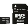 Image de Transcend Premium - Carte mémoire flash (adaptateur MicroSDHC - SD inclus(e)) - 4 Go - Class 10 - 133x - Micro SDHC