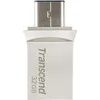 Image de Transcend Jetflash 890 32gb Lecteur Usb Flash 32 Go Usb Type-a / Usb Type-c 3.2 Gen 1 (3.1 Gen 1) Noir, Argent