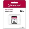 Image de Carte SD TRANSCEND 300S - 32 Go - UHS-I U1 / Class10 - Jusquà 95 Mo/s en lecture