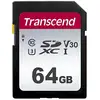 Image de Transcend Ts64gsdc300s Mémoire Flash 64 Go Sdxc Nand Classe 10