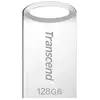 Image de Transcend Jetflash 710 Lecteur Usb Flash 128 Go Usb Type-a 3.2 Gen 1 (3.1 Gen 1) Argent