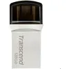 Image de Transcend JetFlash 890 Mémoire supplémentaire USB pour smartphone/tablette argent 128 GB USB 3.1 (2è gén.) USB-C®