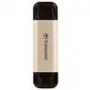 Image de Transcend Jetflash 930c Lecteur Usb Flash 128 Go Usb Type-a / Usb Type-c 3.2 Gen 1 (3.1 Gen 1) Or
