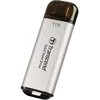 Image de SSD Externe - Transcend - ESD300S - 1 To - USB 3.2 Gen 2x1 - Argent
