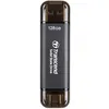 Image de SSD Portable - TRANSCEND - ESD310C - 128 Go - USB 3.2 Gen 2 - Aluminium Noir