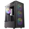 Image de Antec AX26 RGB Elite Mid-Tower Cristal Templado Negra