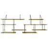 Image de Étagère murale Studio Hausen Duo link shelf - oak/white - 280x96x24 cm