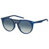 Image de Lunettes de soleil - Polaroid - PLD6022/S-TJC - Monture bleue - Verre noir dégradé - Protection catégorie 3