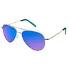 Image de Lunettes de soleil - Polaroid - PLD6012N J5G JY - Monture Dorée - Verres Bleus - Protection Catégorie 3