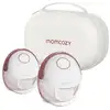 Image de Tire-lait double momcozy m6 mains libres blancrose 3 modes 9 niveaux
