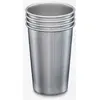 Image de Ensemble de tasses Klean Kanteen Steel Pint acier inoxydable 473 ml (4 unités)