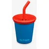 Image de Verre Klean Kanteen Straw Lid 295 ml bleu rouge enfant