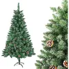 Image de Sapin de Noël Artificiel - LARS360 - 210 cm - PVC Écologique - Support Métallique - Vert