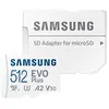 Image de Carte Mémoire SAMSUNG 512Go MicroSD EVO PLUS 512 Go A2 Video Class V30 UHS-I U3 Class10 microSDXC UHS-I W 160Mb/s R120MB/s