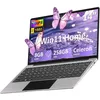 Image de BVATE Ordinateur Portable 14 pouces - Windows11 - RAM 8Go+256Go SSD Expansible 1To - Celeron N4020 - 2.4G+5G WiFi - HDMI - Argent