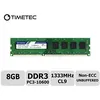 Image de Timetec Hynix IC 8GB DDR3 1333MHz PC3-10600 Unbuffered Non-ECC 1.5V CL9 2Rx8 Dual Rank 240 Pin UDIMM Bureau Mémoire RAM Module Upgra