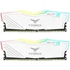 Image de Mémoire de jeu DDR4 TEAMGROUP Team T-Force Delta RGB 2 x 8 Go 3600 MHz 288 broches DIMM Blanc