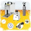 Image de Ensemble complet - tireuse a biere - pygmy 25 machine a biere, pompe a biere 1 ligne, 35 litresh, green line, keg: set tous de tete de fut
