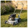 Image de Tondeuse thermique mulching 53 cm traction moteur Honda GCV170 166 cm³ - GRIN HM53A-HONDA